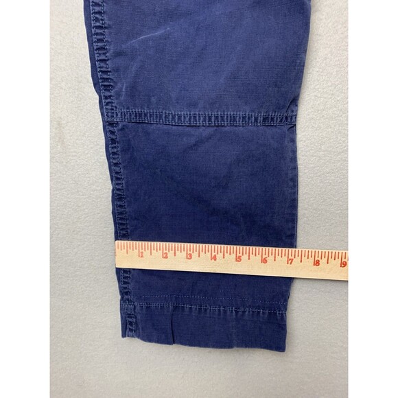 Vtg Polo Ralph Lauren Paratrooper Military Style Cargo Pant Navy Blue 30x30 (28) - Picture 9 of 11
